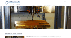 Desktop Screenshot of cadillactoolanddie.com