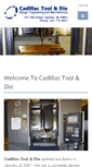 Mobile Screenshot of cadillactoolanddie.com